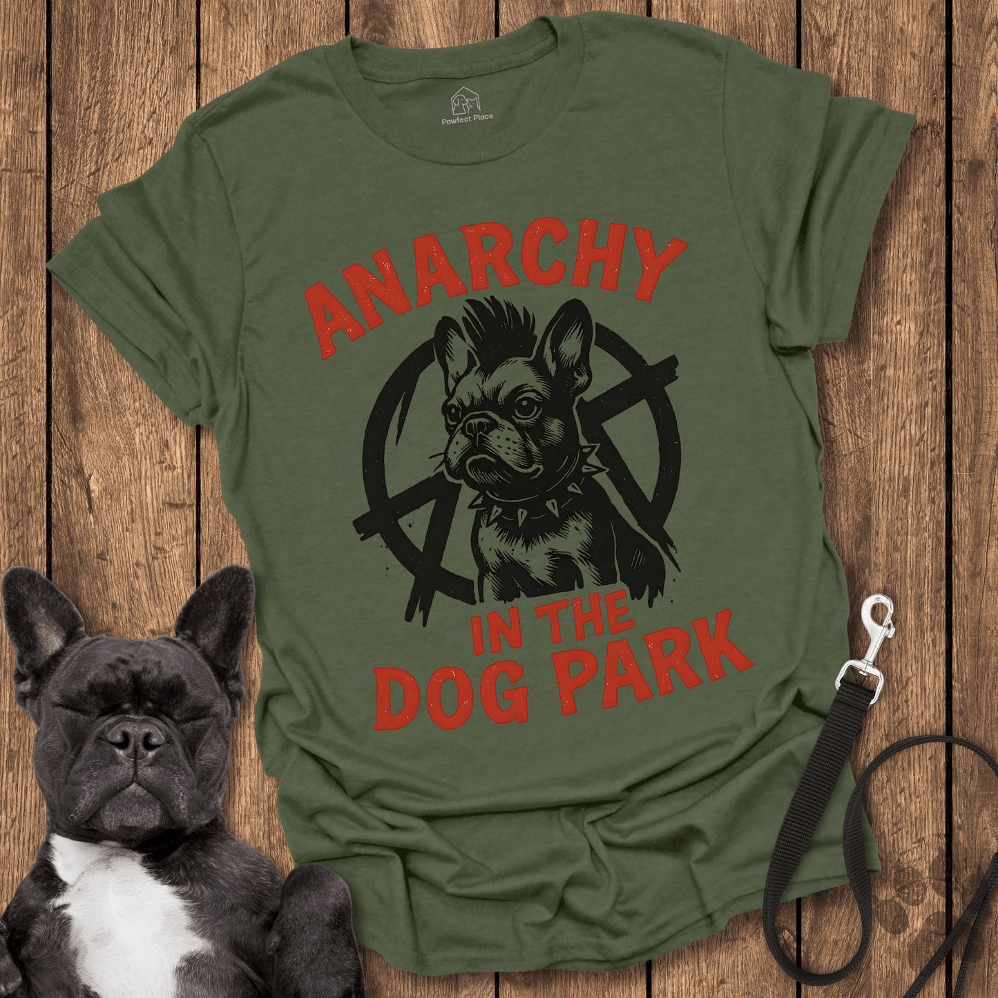 Anarchy In The Dog Park - Dog Shirt - PawfectPlace