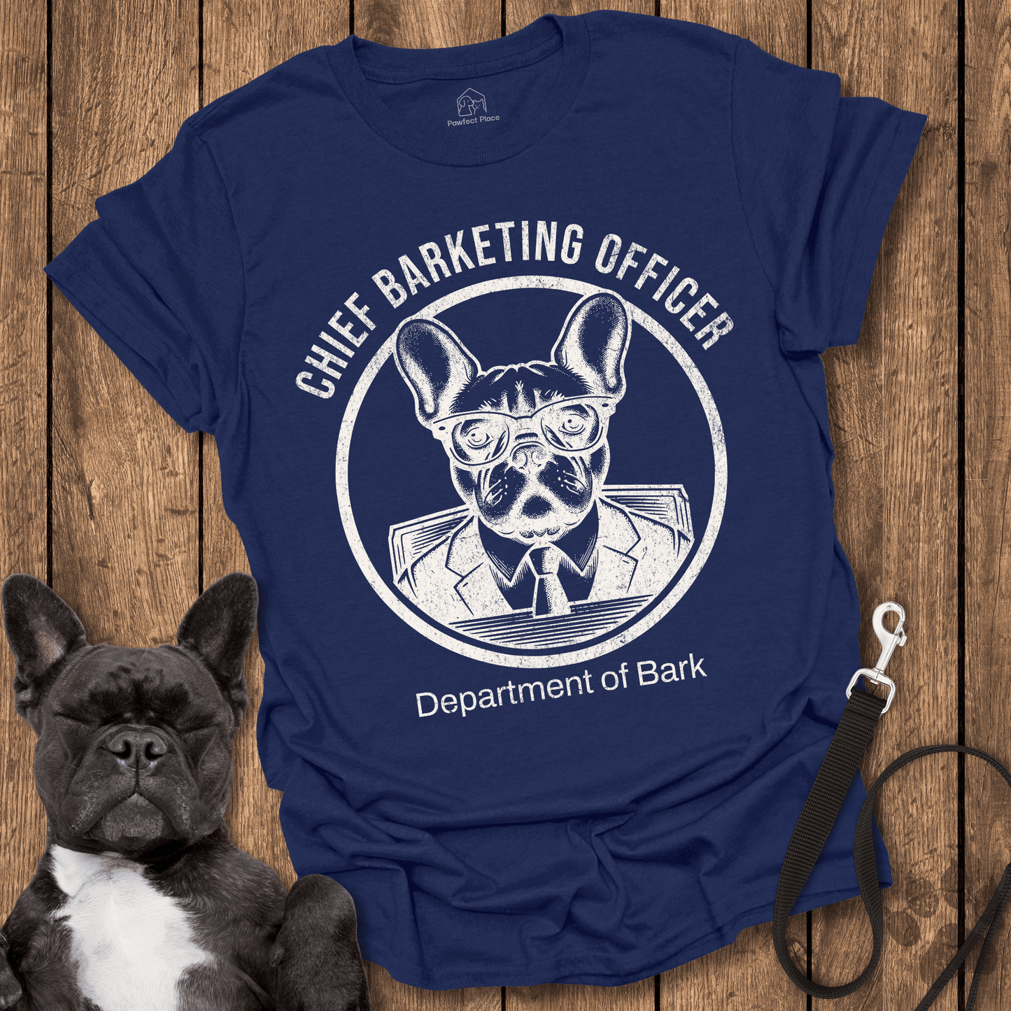 Chief Barketning Officer, Dept Of Bark - Dog Shirt - PawfectPlace