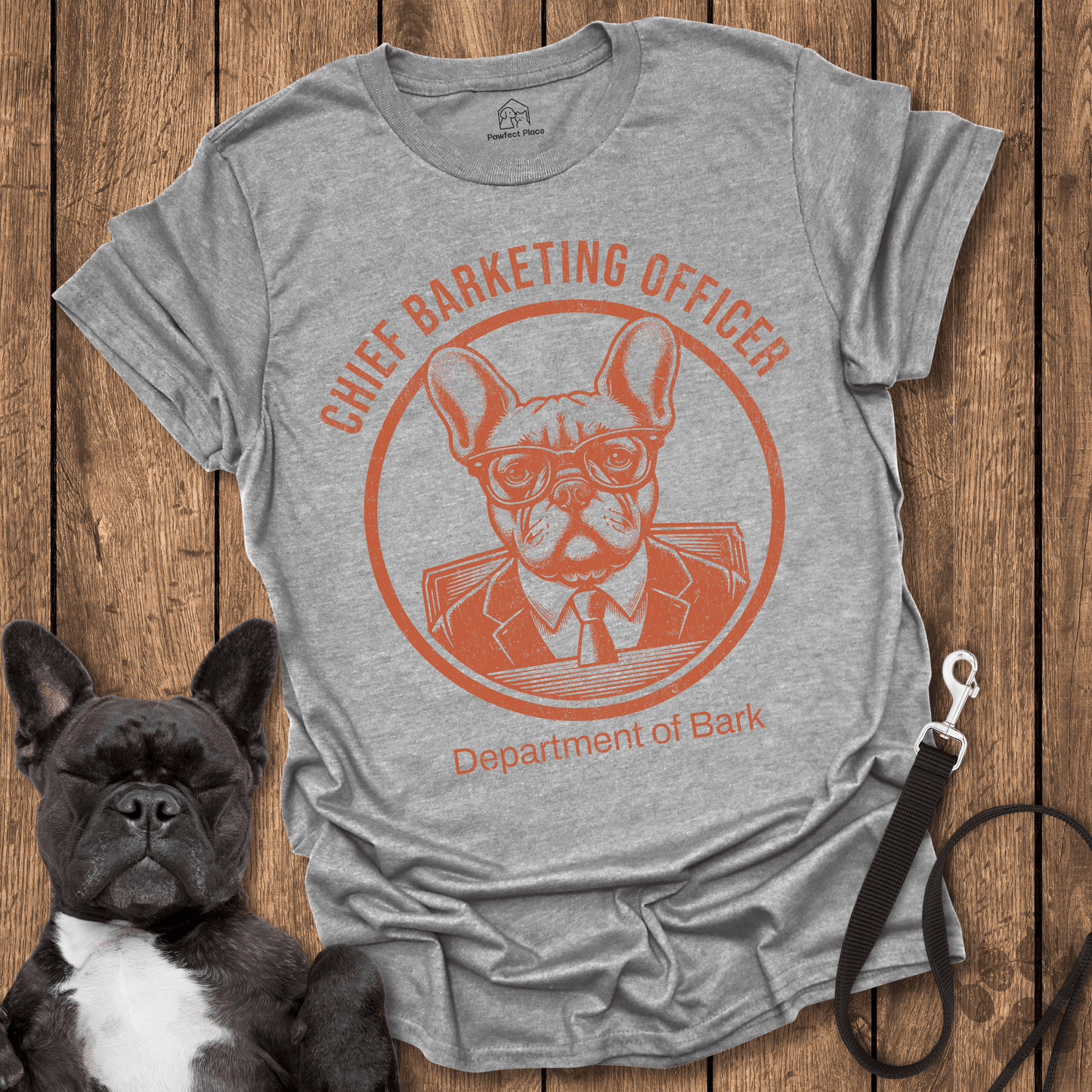 Chief Barketning Officer, Dept Of Bark - Dog Shirt - PawfectPlace