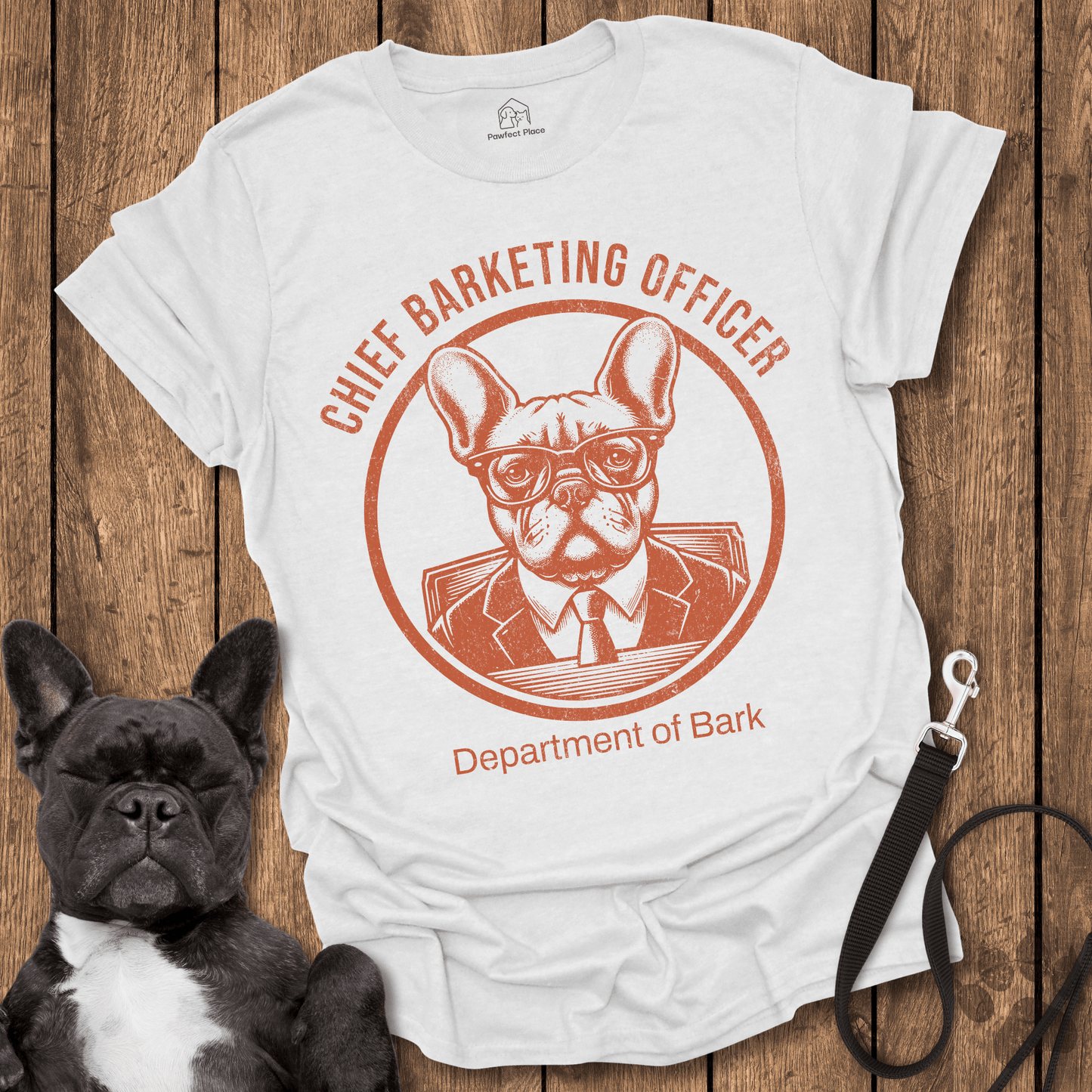 Chief Barketning Officer, Dept Of Bark - Dog Shirt - PawfectPlace