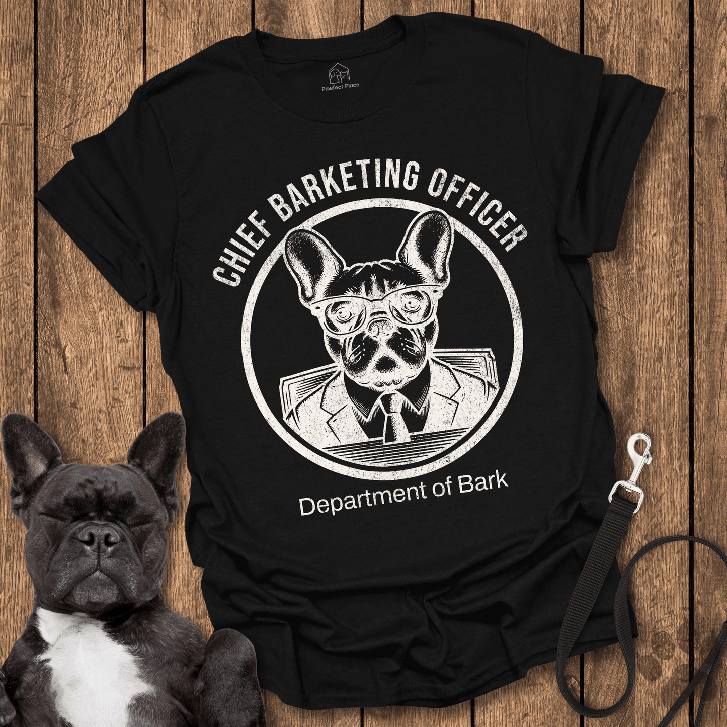 Chief Barketning Officer, Dept Of Bark - Dog Shirt - PawfectPlace