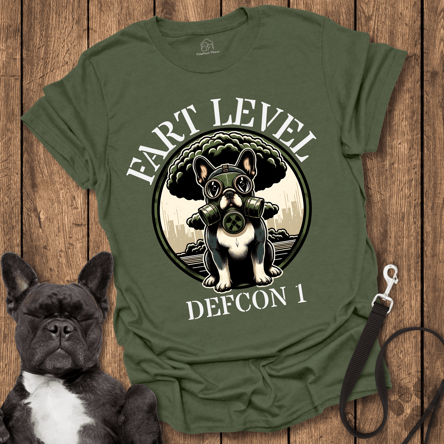 Fart Level DEFCON 1 - Dog Shirt - PawfectPlace