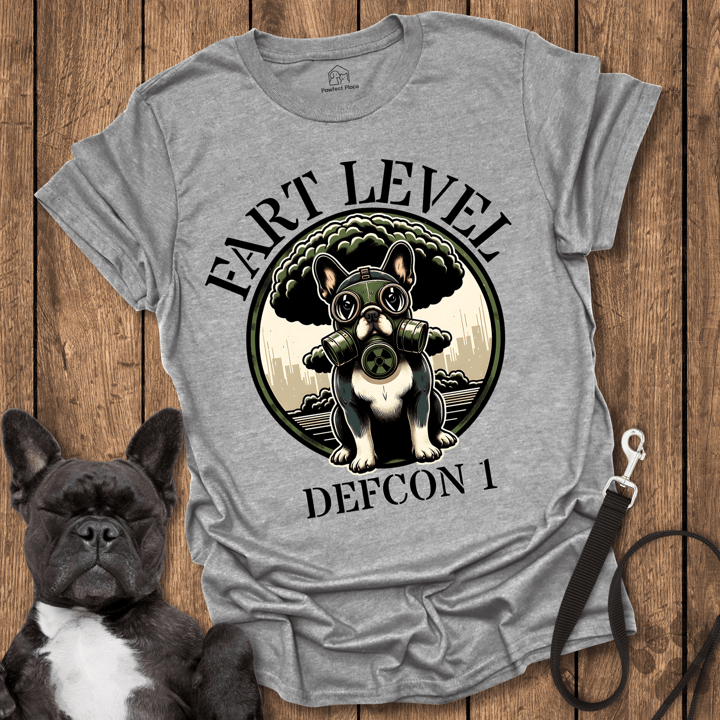 Fart Level DEFCON 1 - Dog Shirt - PawfectPlace