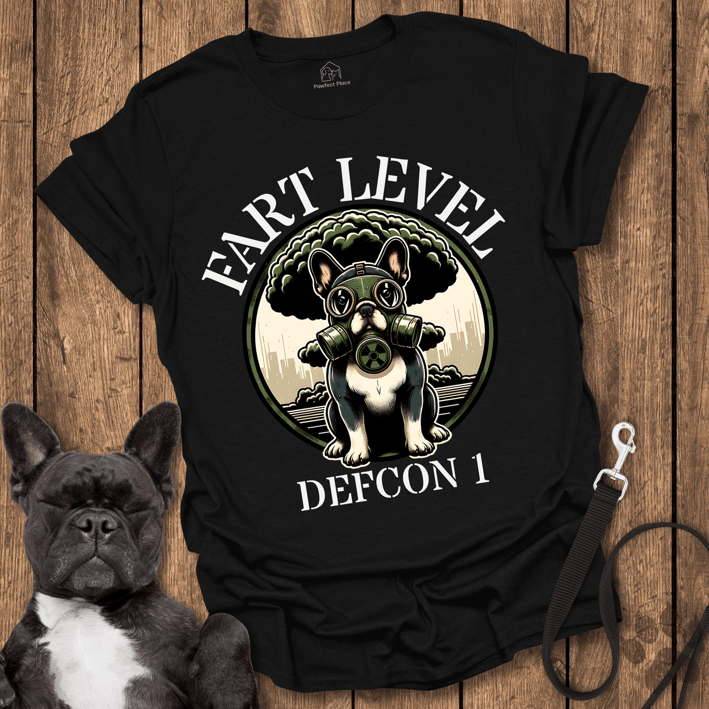 Fart Level DEFCON 1 - Dog Shirt - PawfectPlace