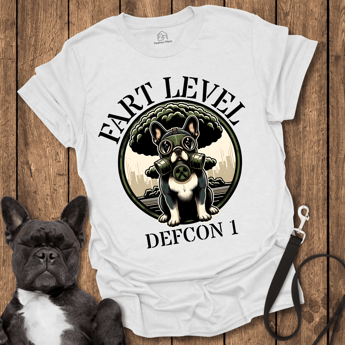 Fart Level DEFCON 1 - Dog Shirt - PawfectPlace