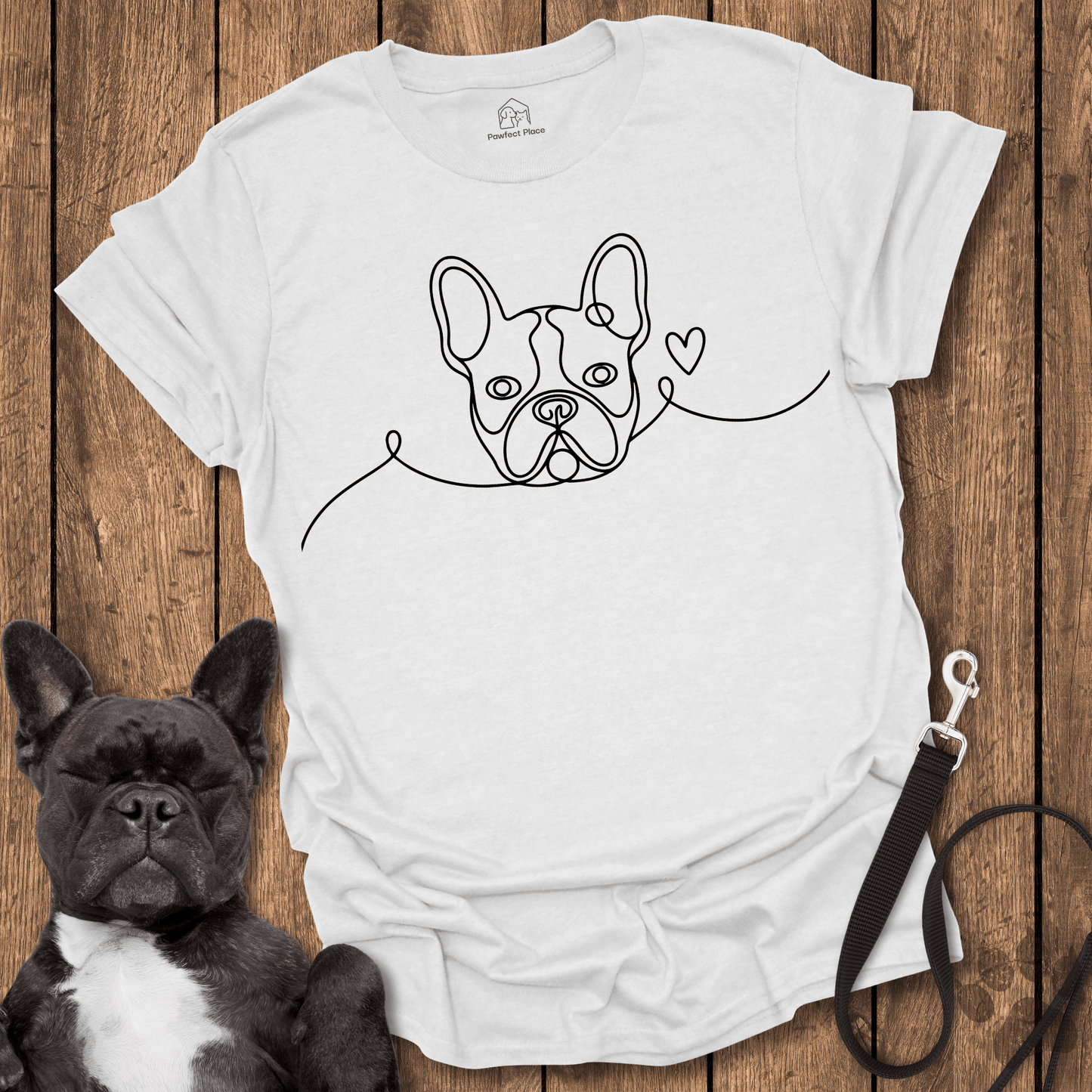 Frenchie Love - Dog Shirt - PawfectPlace