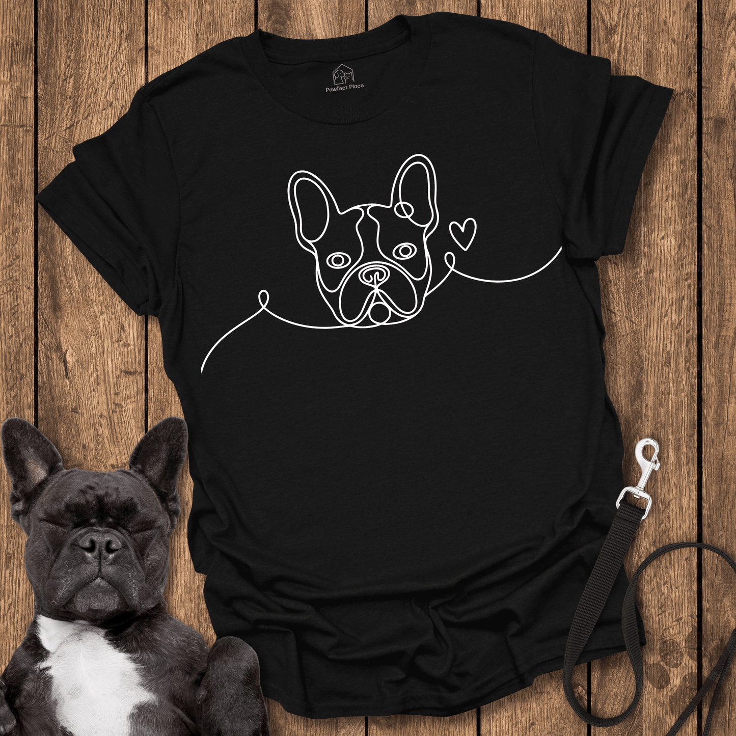 Frenchie Love - Dog Shirt - PawfectPlace