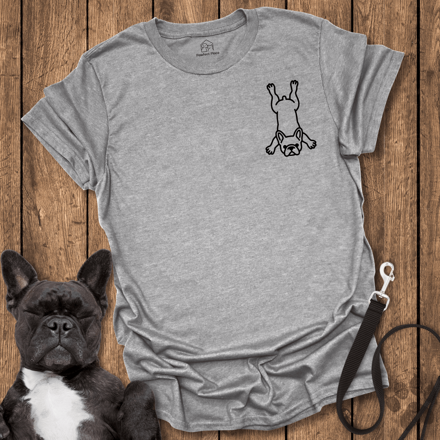 Frenchie Pocket Stretch - Dog Shirt - PawfectPlace