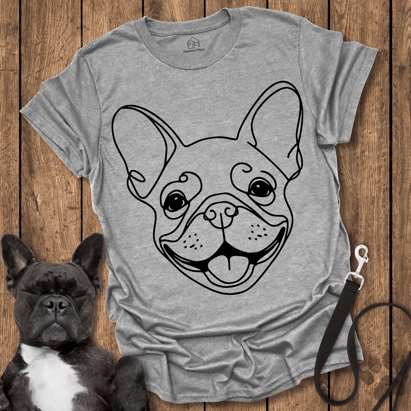 Frenchie Smile - Dog Shirt - PawfectPlace