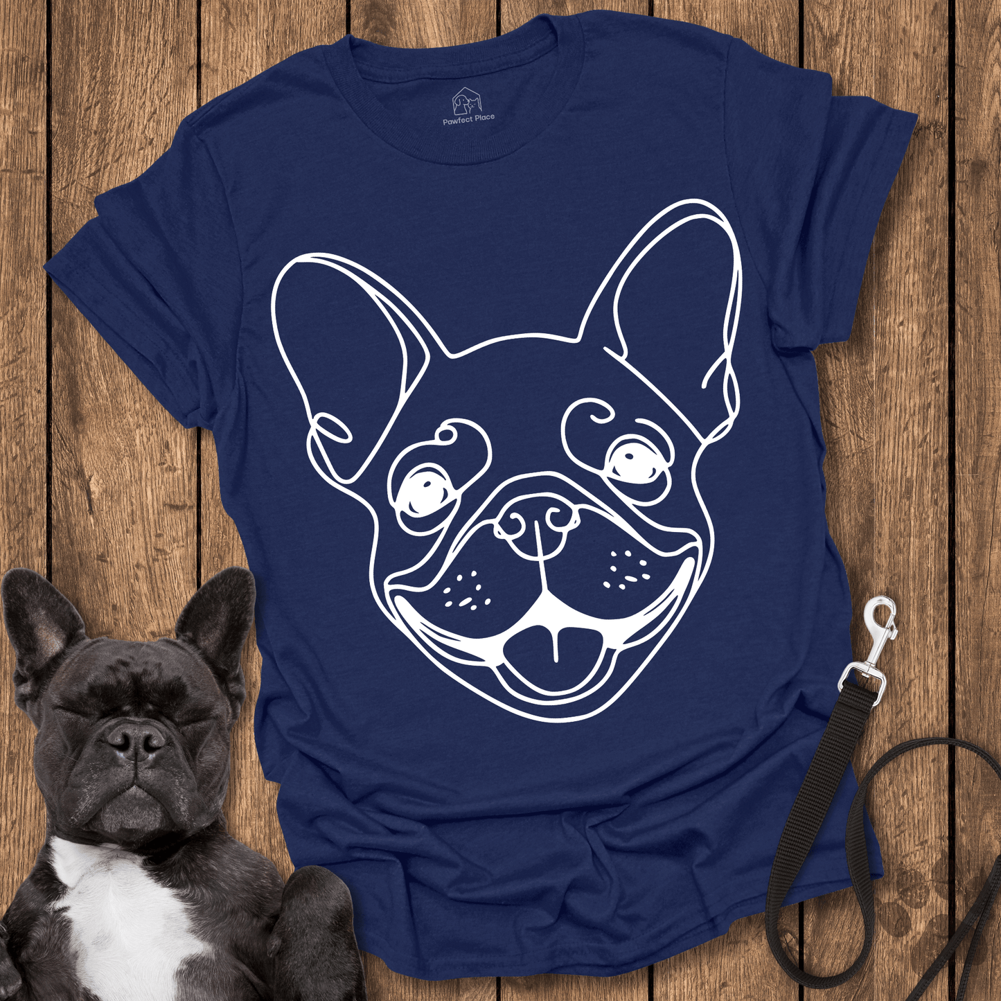 Frenchie Smile - Dog Shirt - PawfectPlace