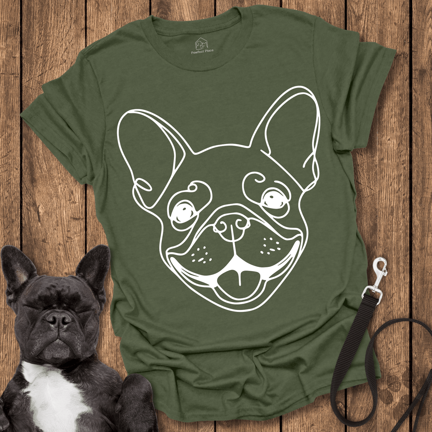 Frenchie Smile - Dog Shirt - PawfectPlace