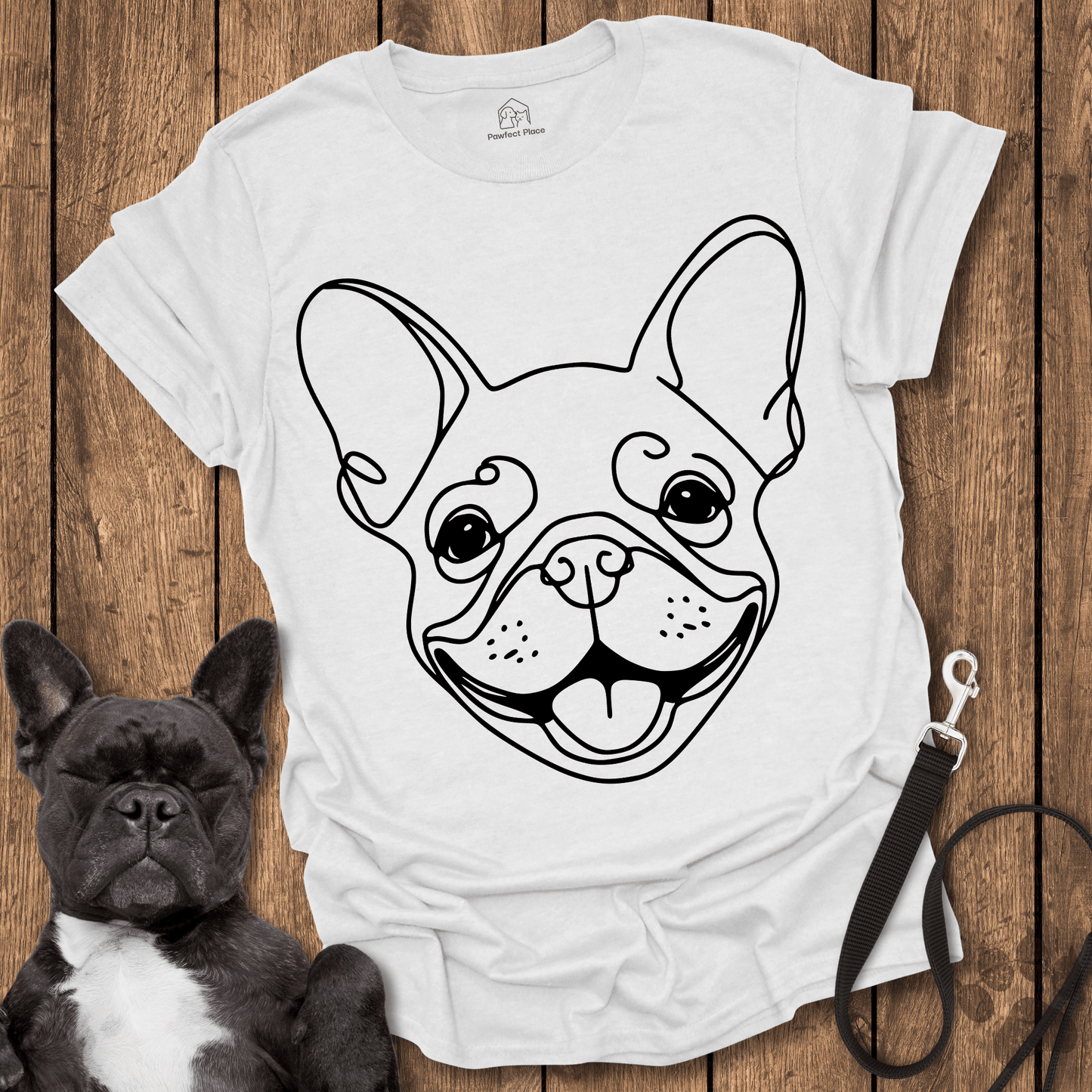 Frenchie Smile - Dog Shirt - PawfectPlace