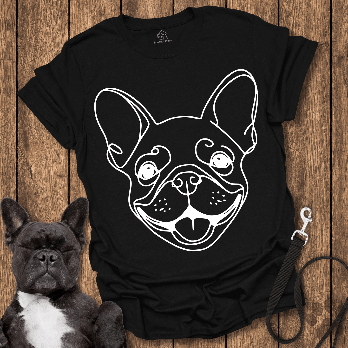 Frenchie Smile - Dog Shirt - PawfectPlace