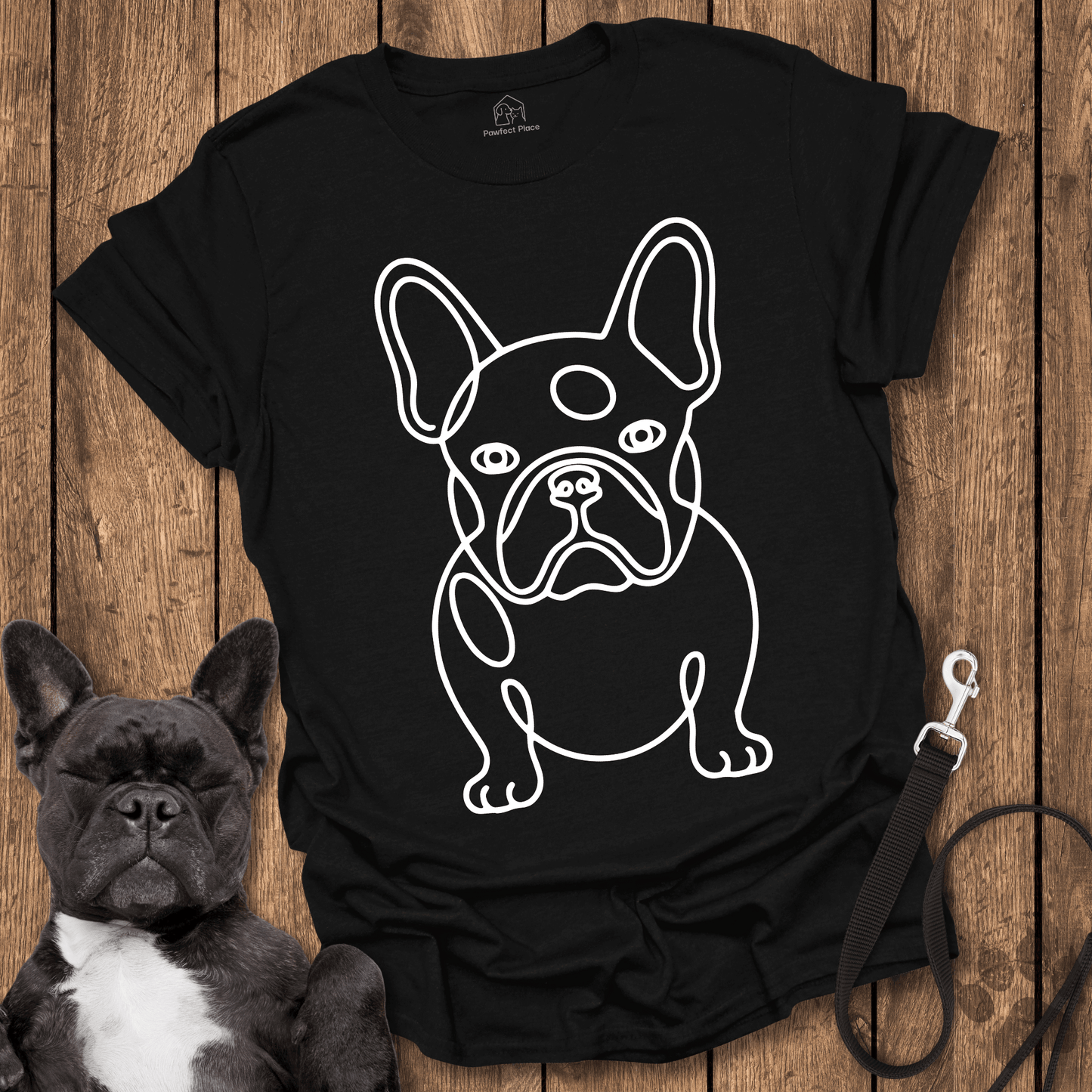 Frenchie Window Watcher - Dog Shirt - PawfectPlace