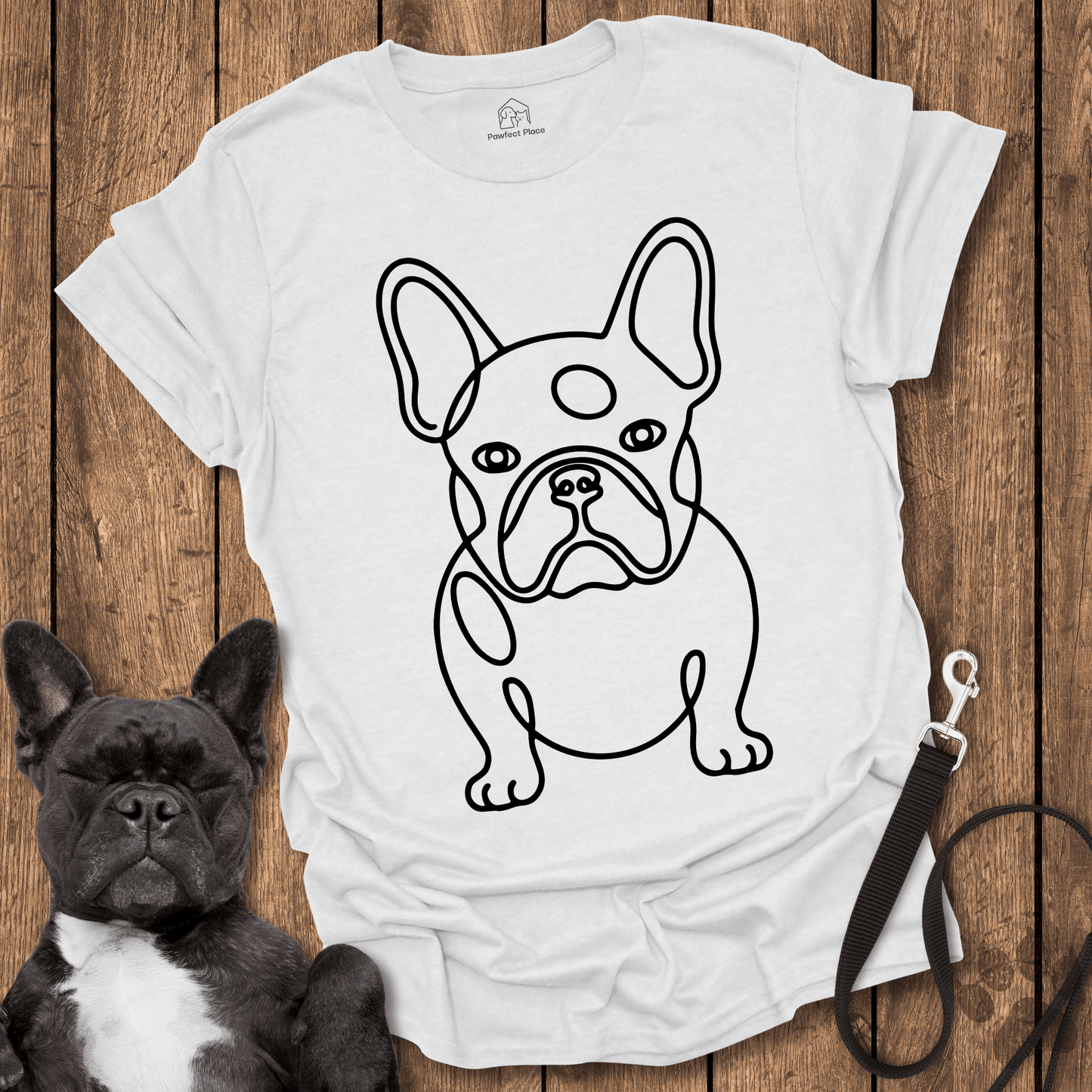 Frenchie Window Watcher - Dog Shirt - PawfectPlace