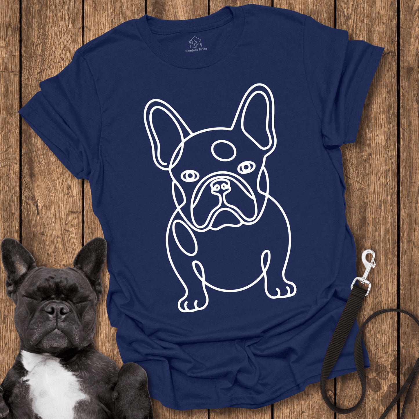 Frenchie Window Watcher - Dog Shirt - PawfectPlace