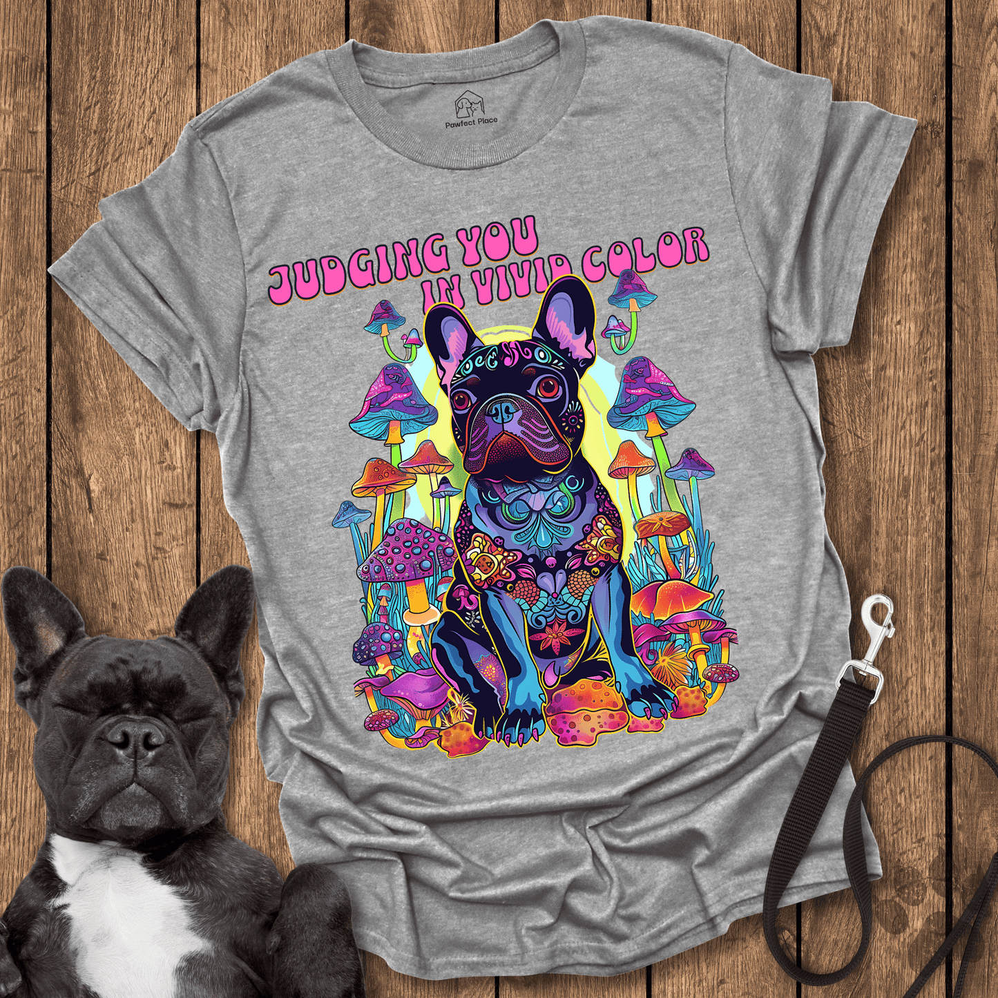 Judging You In Vivid Color - Dog Shirt - PawfectPlace