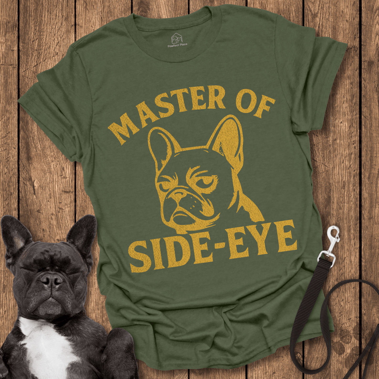 Master Of The Side - eye - Dog Shirt - PawfectPlace