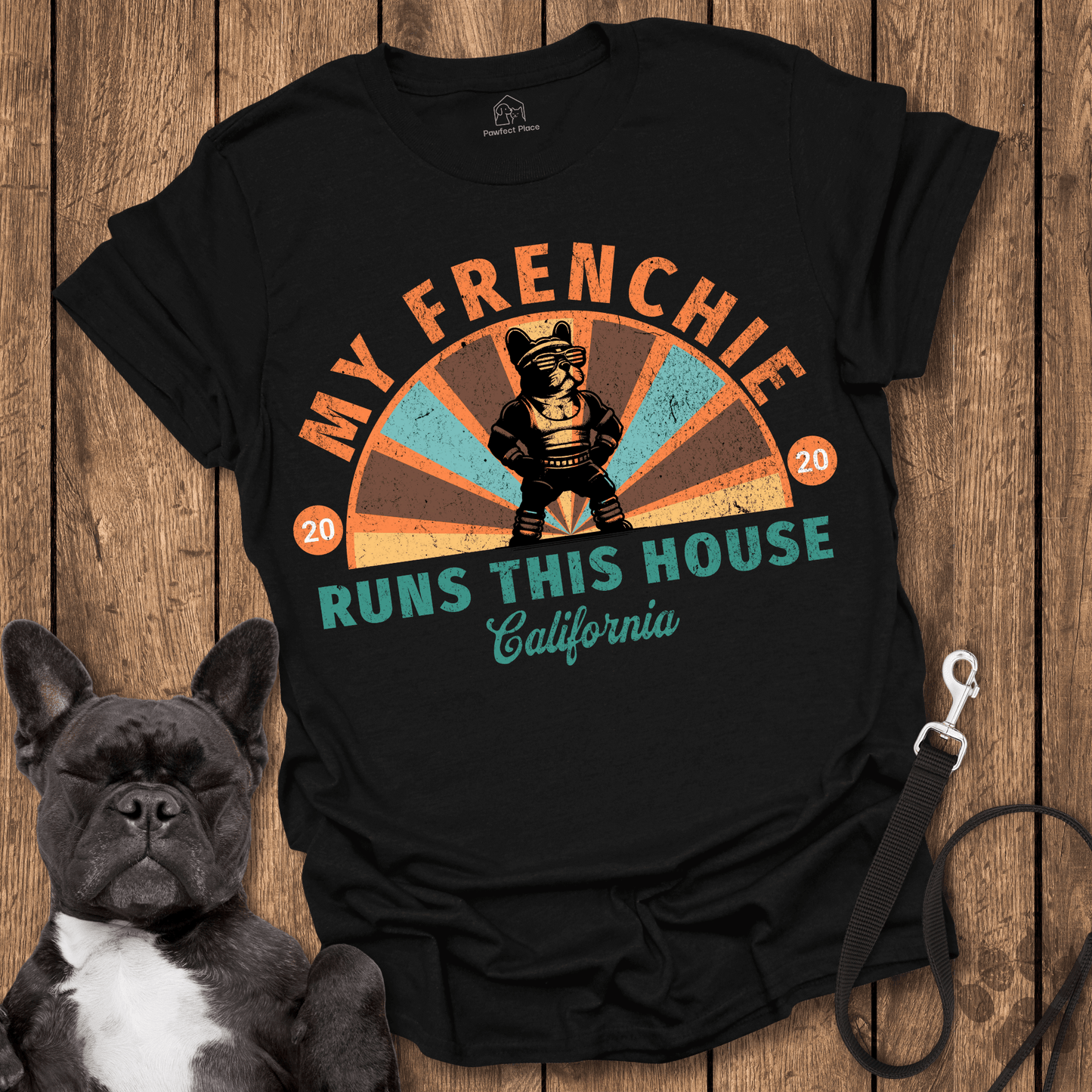 My Frenchie Runs This House - Dog Shirt - PawfectPlace