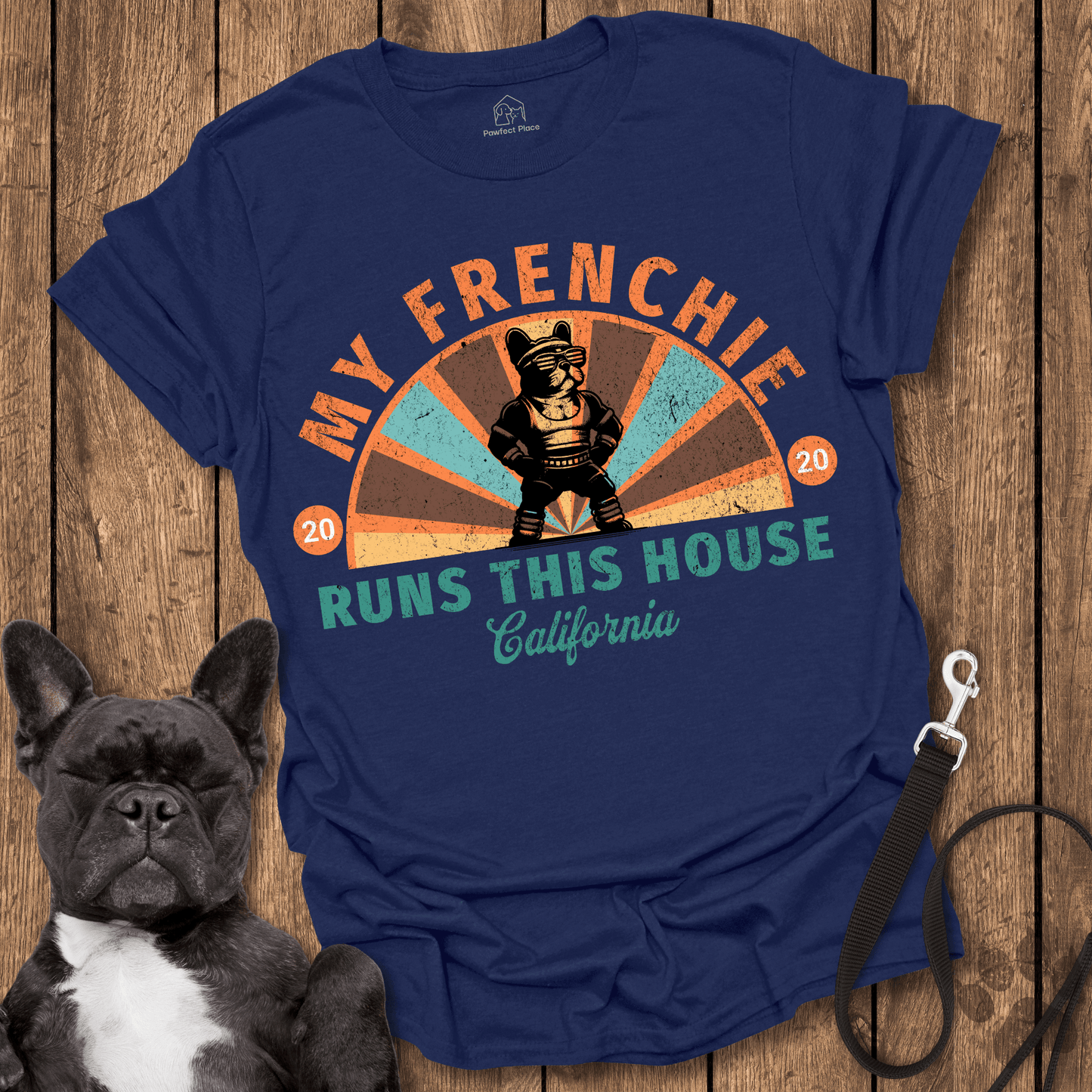 My Frenchie Runs This House - Dog Shirt - PawfectPlace