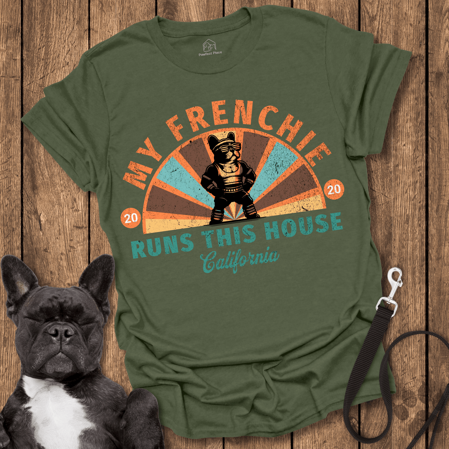 My Frenchie Runs This House - Dog Shirt - PawfectPlace