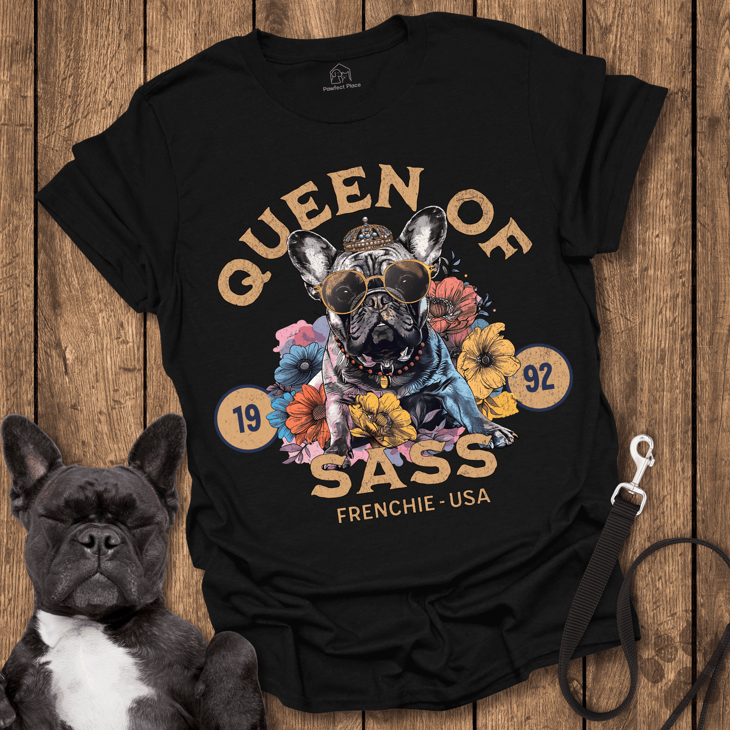 Queen Of Sass - Dog Shirt - PawfectPlace