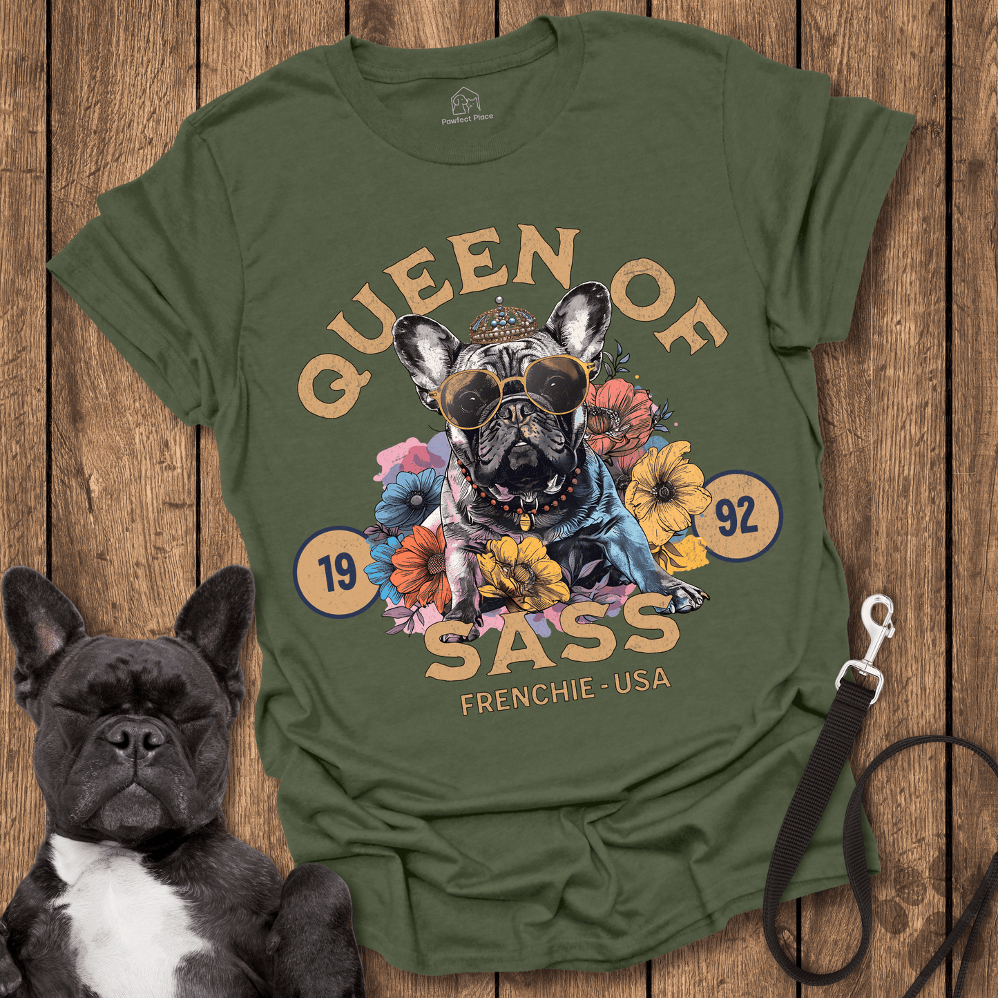Queen Of Sass - Dog Shirt - PawfectPlace