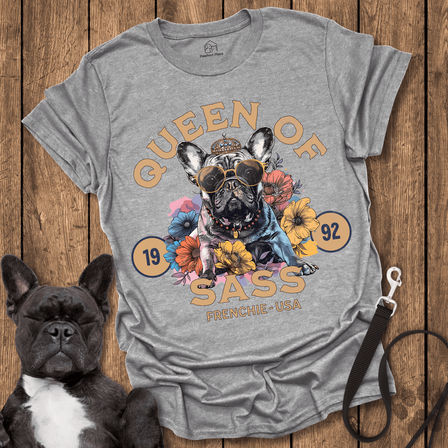 Queen Of Sass - Dog Shirt - PawfectPlace