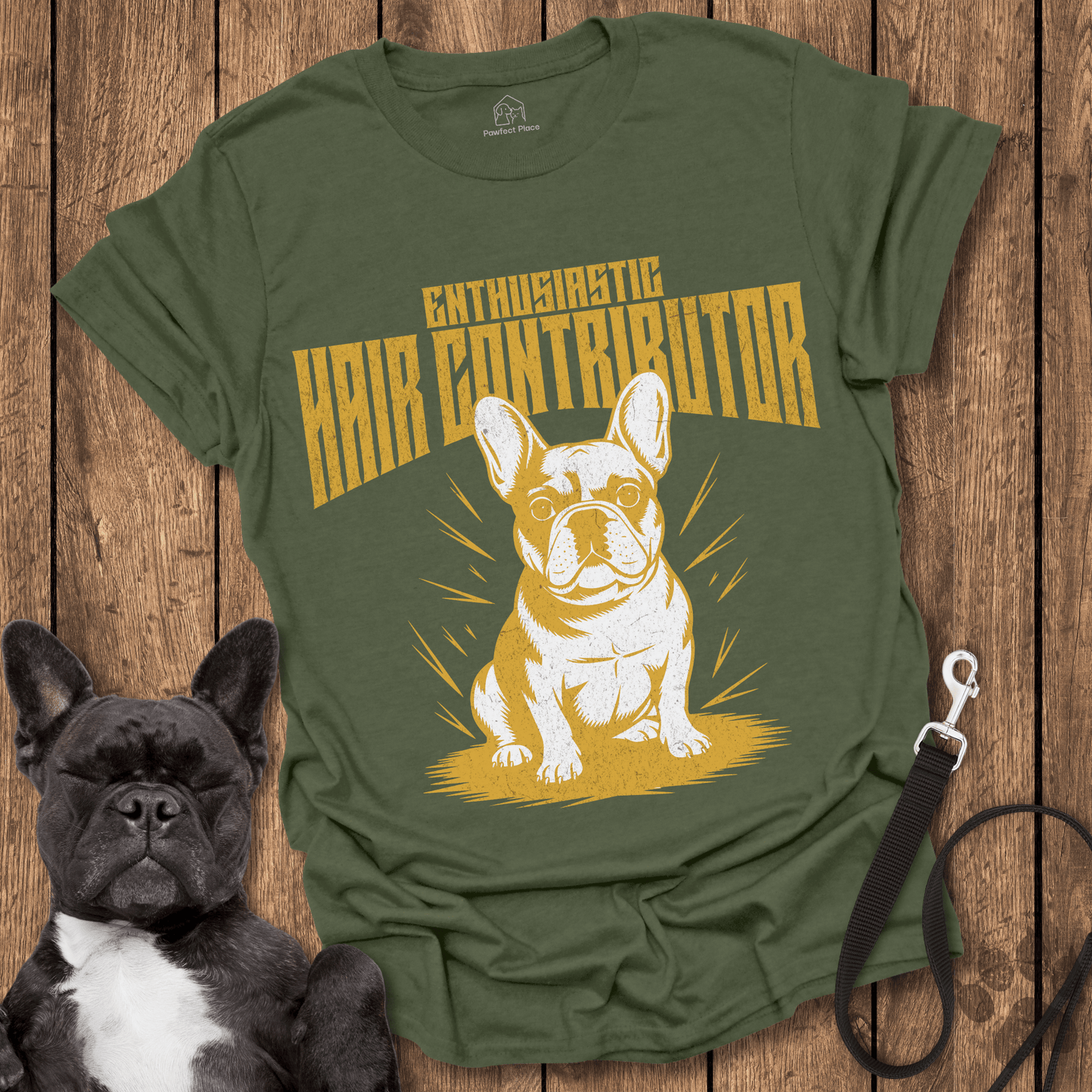Shredding Nightmare, Enthusiastic Hair Contributor - Dog Shirt - PawfectPlace
