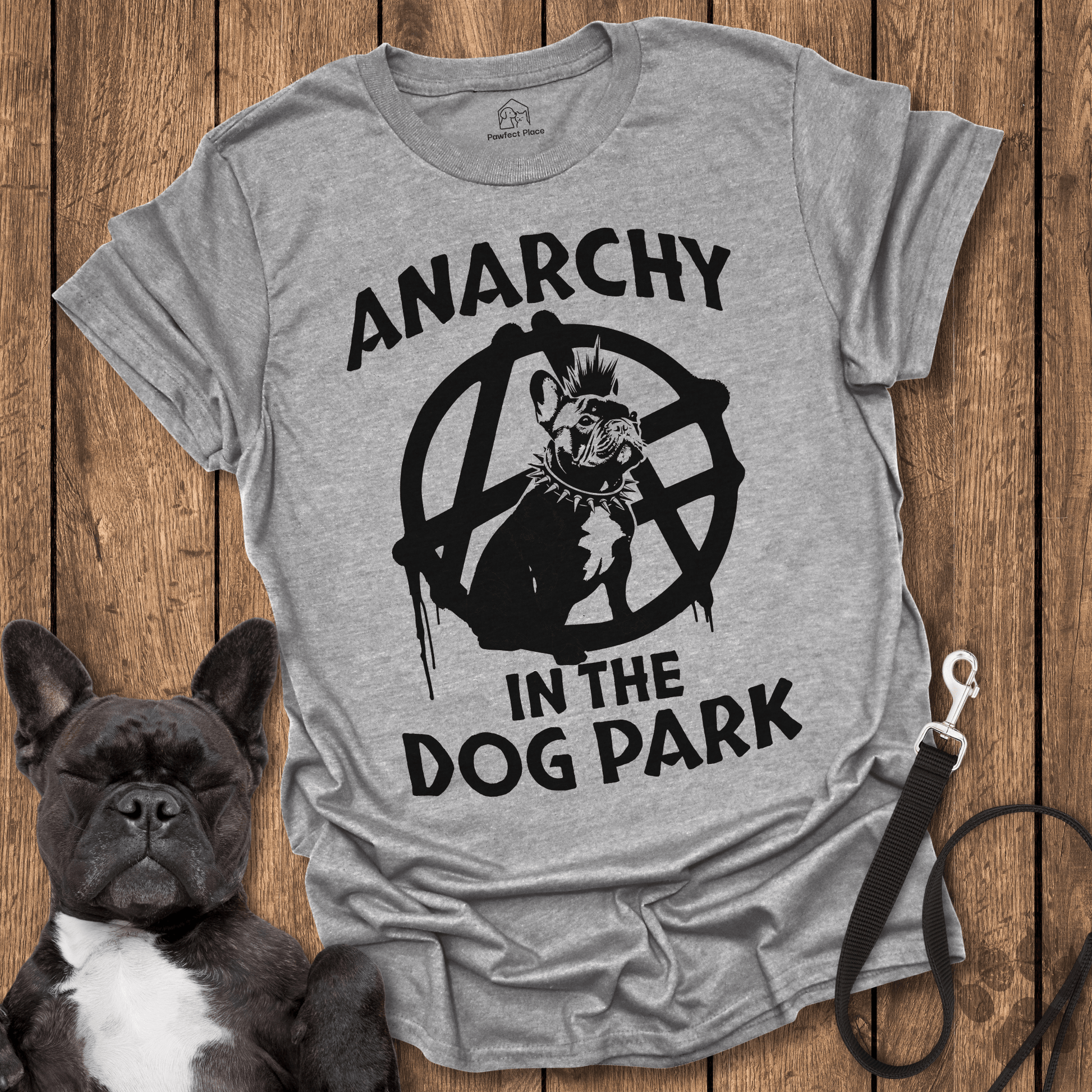 Anarchy In The Dog Park - Dog Shirt - PawfectPlace