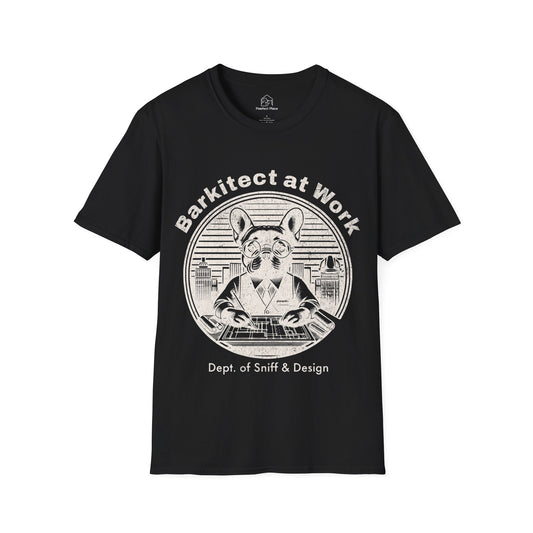 Barkitect At Work, Dept Of Sniff And Design - Dog Shirt - PawfectPlace