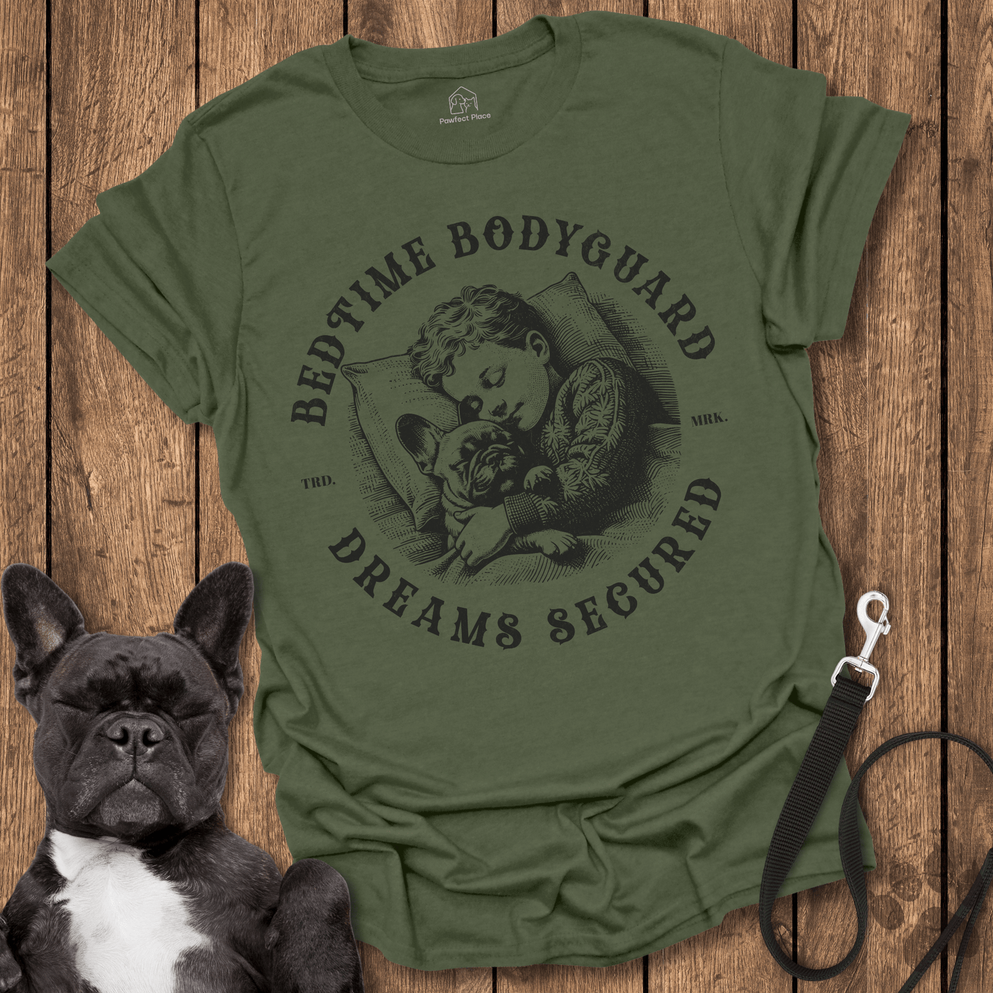 Bedtime Bodyguard, Dreams Secured - Dog Shirt - PawfectPlace