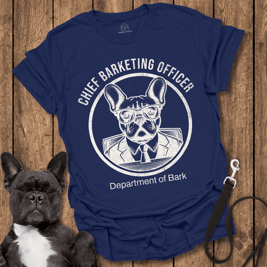Chief Barketning Officer, Dept Of Bark - Dog Shirt - PawfectPlace