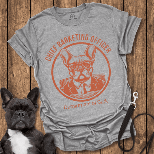 Chief Barketning Officer, Dept Of Bark - Dog Shirt - PawfectPlace