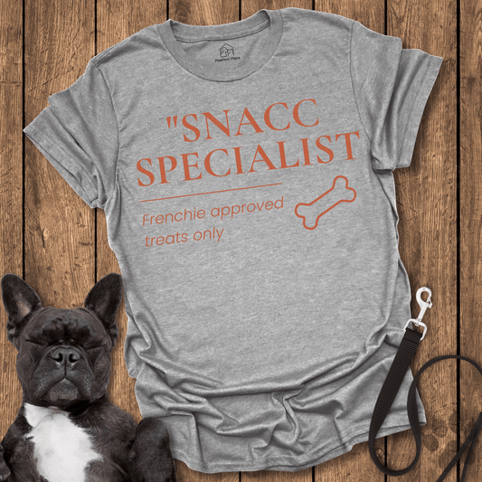 Frenchie Approved Snacc Specialist - Dog Shirt - PawfectPlace