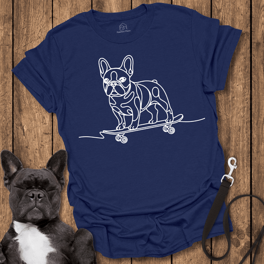 Frenchie Kick Push - Dog Shirt - PawfectPlace