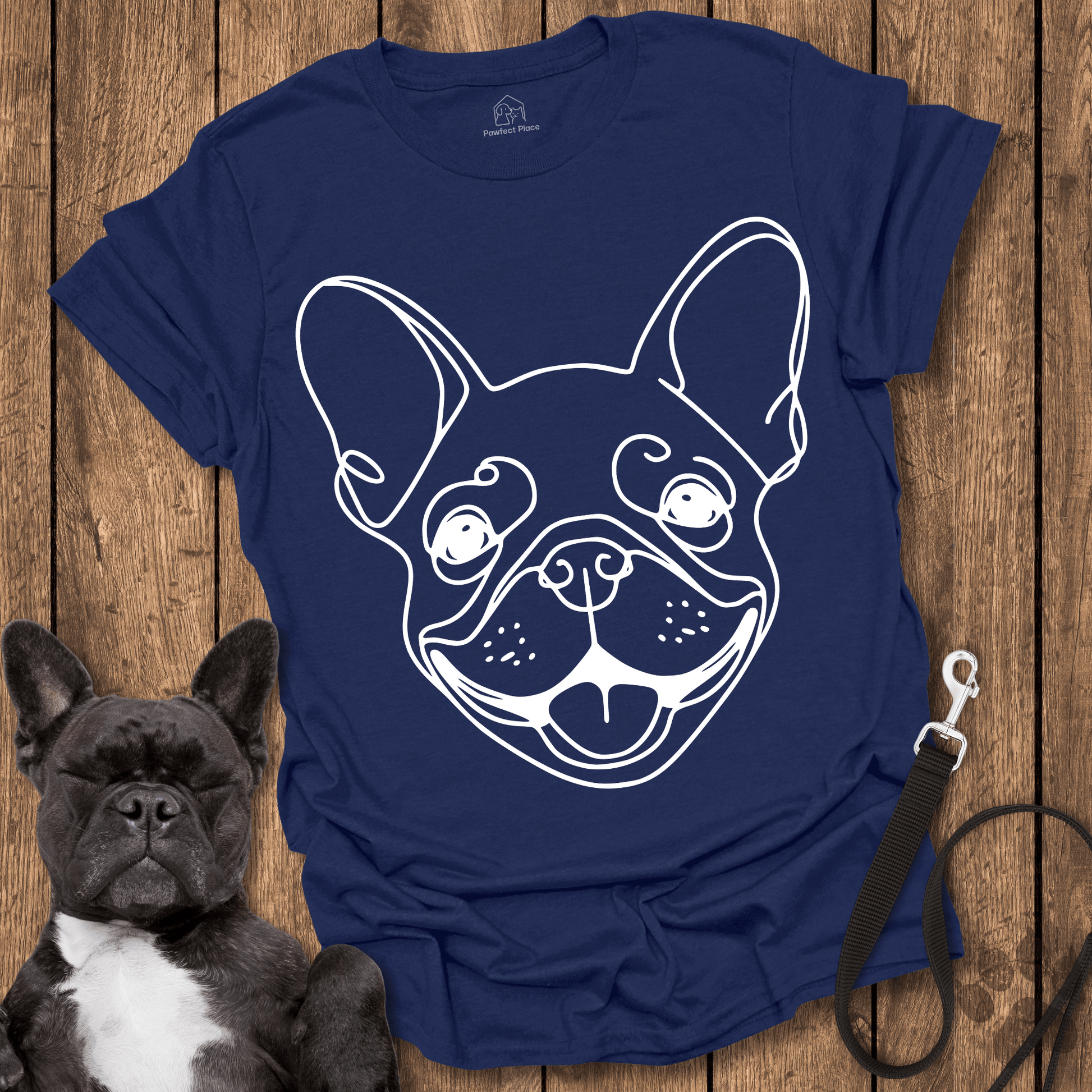 Frenchie Smile - Dog Shirt - PawfectPlace