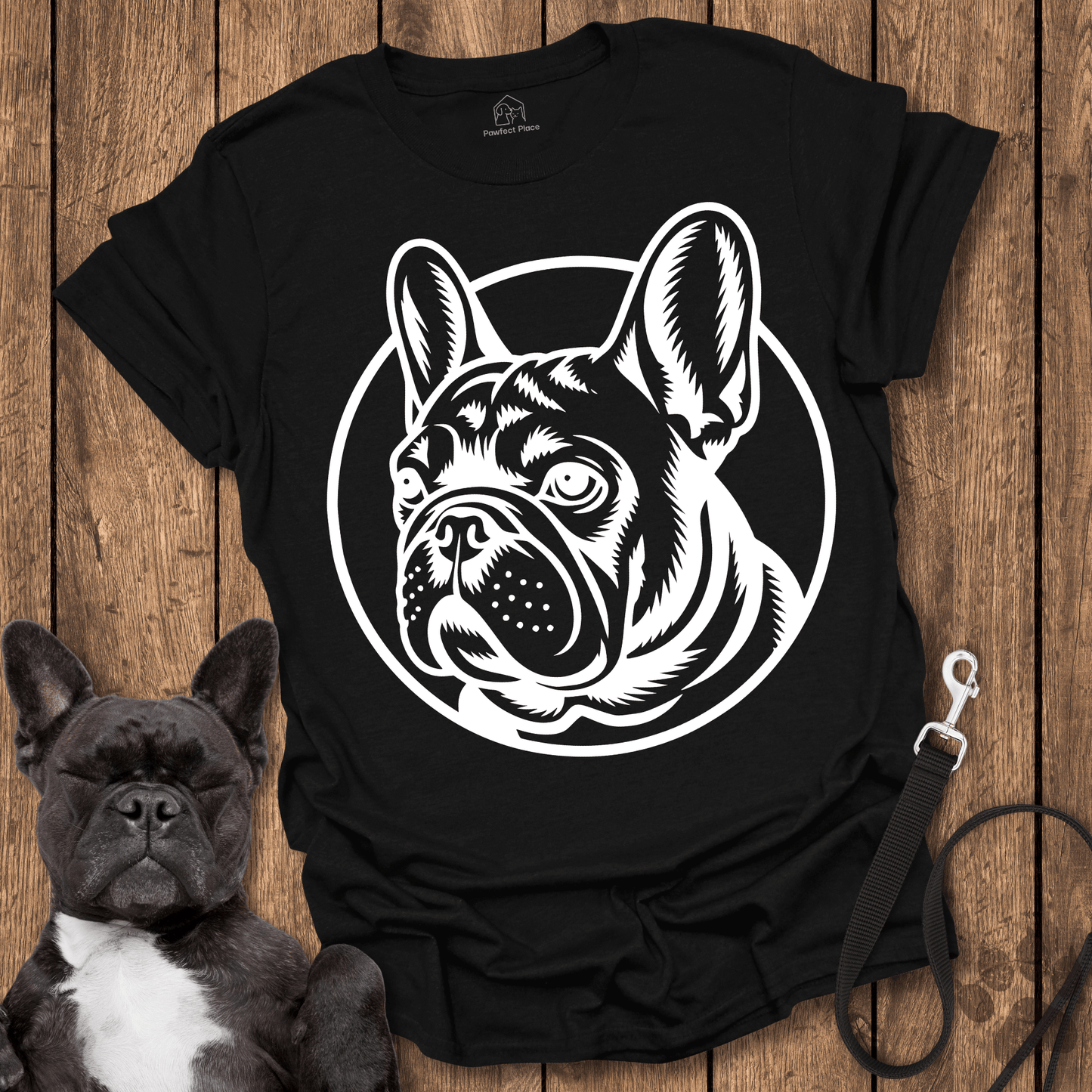 Frenchie Snout - Dog Shirt - PawfectPlace