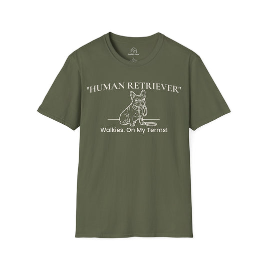Human Retriever, Walkies On My Terms - Dog Shirt - PawfectPlace