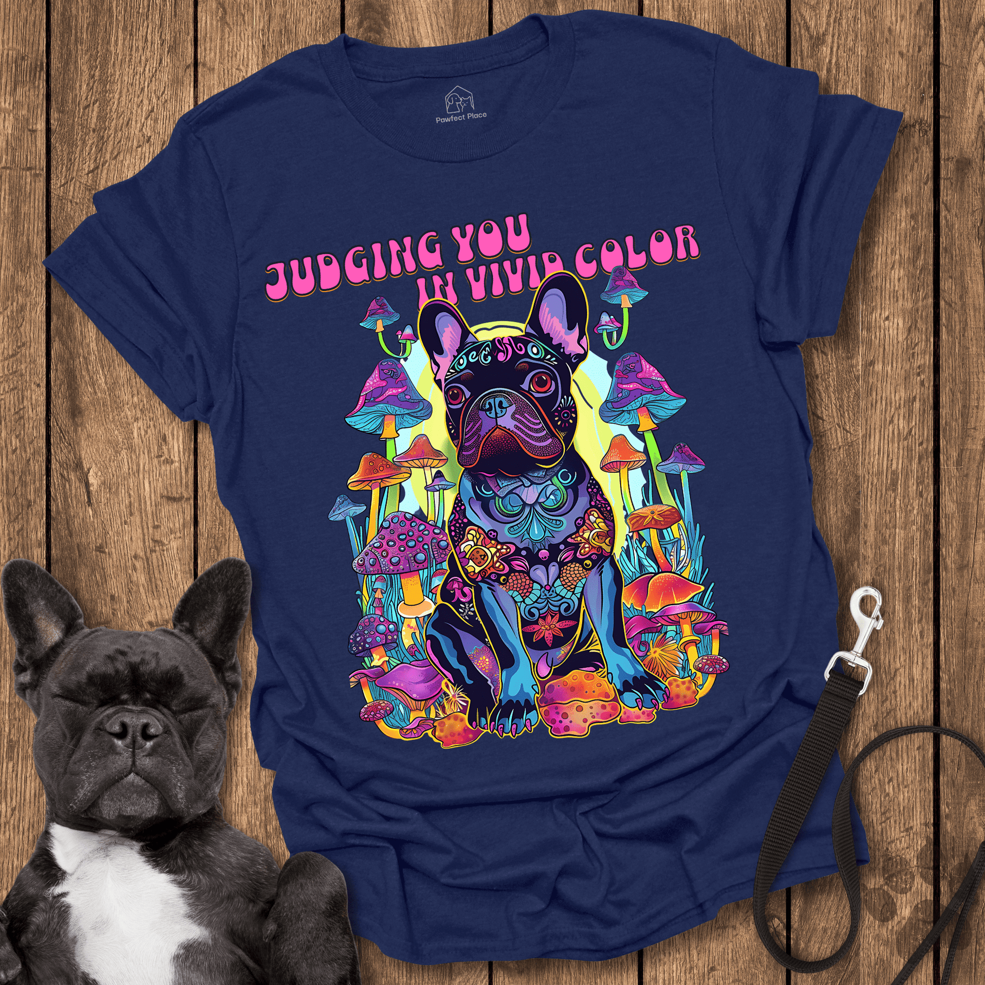 Judging You In Vivid Color - Dog Shirt - PawfectPlace