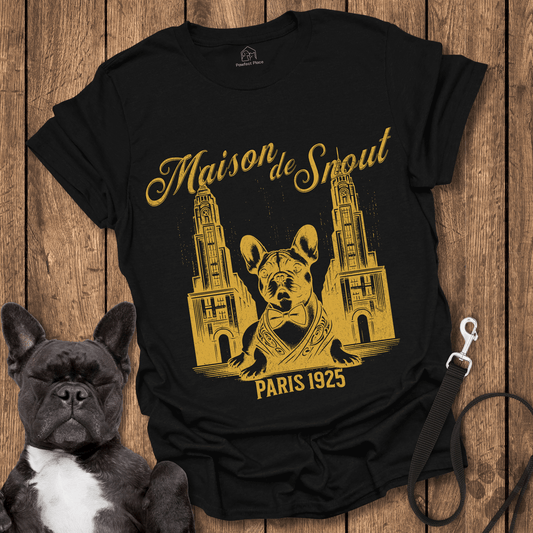 Maison De Snout, Frenchie Vintage Paris - Dog Shirt - PawfectPlace