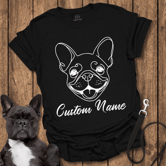 Personalize, Custom Frenchie Name - Dog Shirt - PawfectPlace