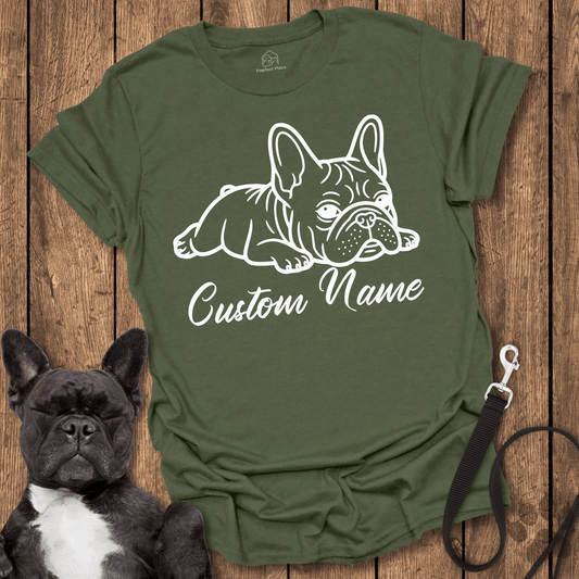 Personalize, Custom Frenchie Name - Dog Shirt - PawfectPlace