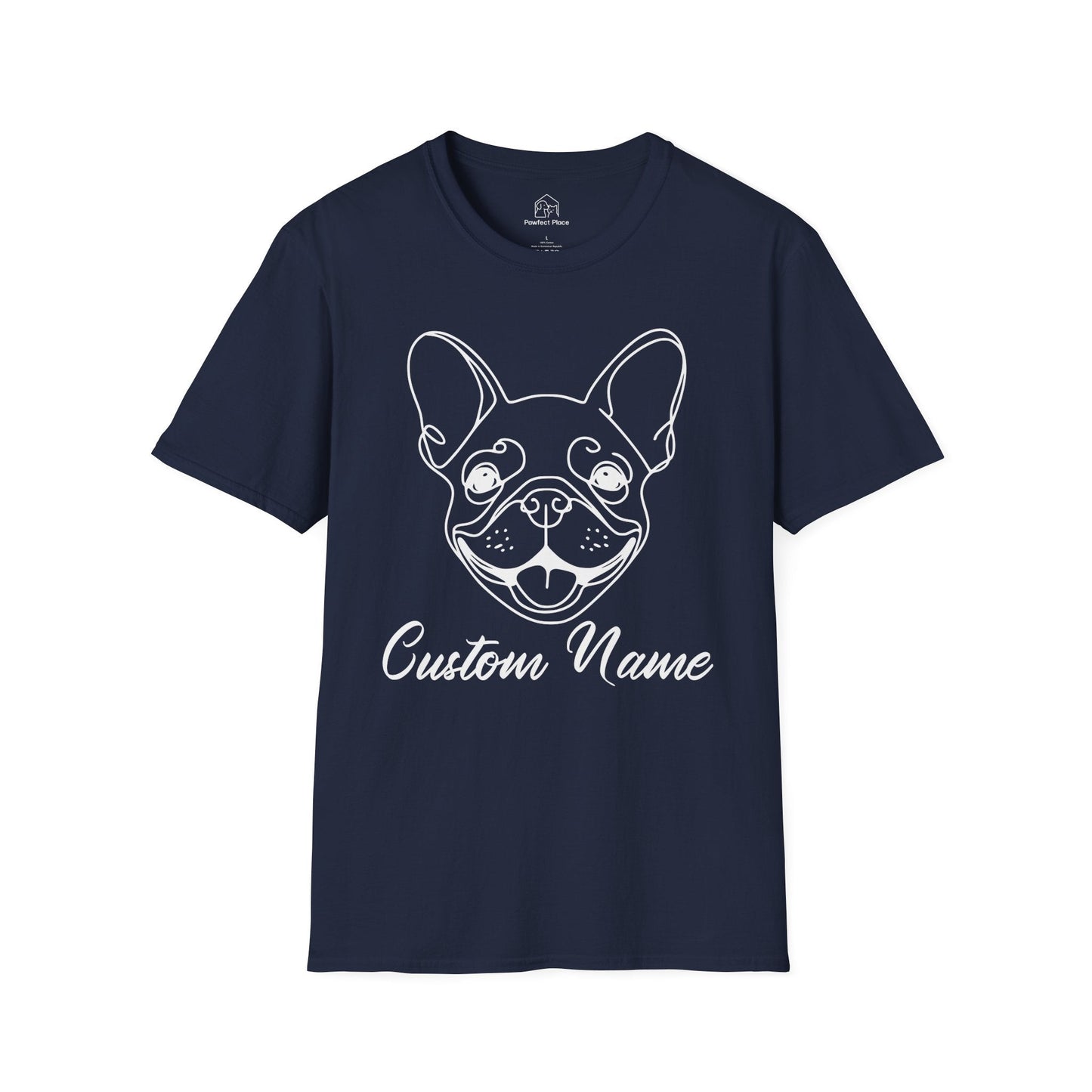 Personalize, Custom Frenchie Name - Dog Shirt - PawfectPlace