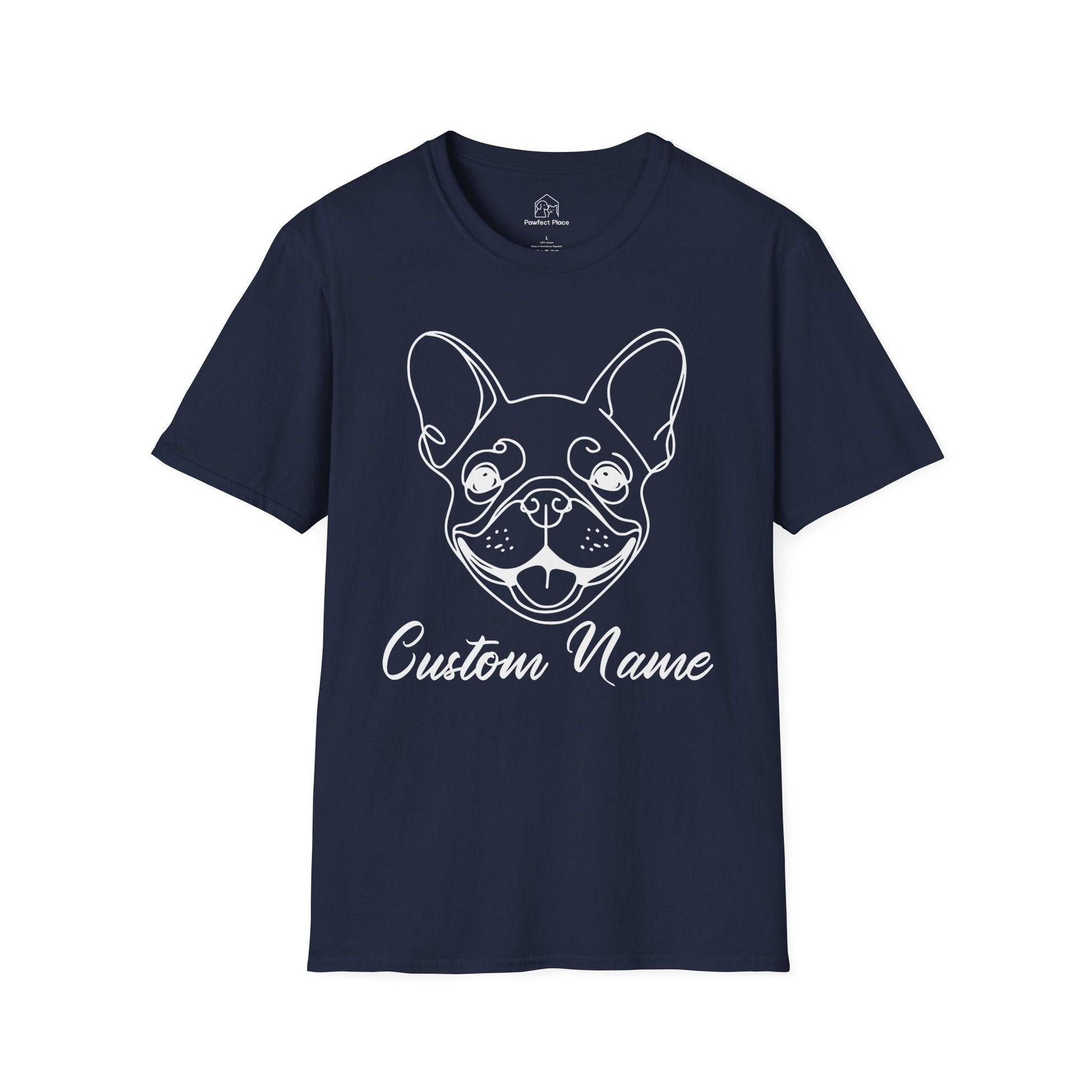 Personalize, Custom Frenchie Name - Dog Shirt - PawfectPlace