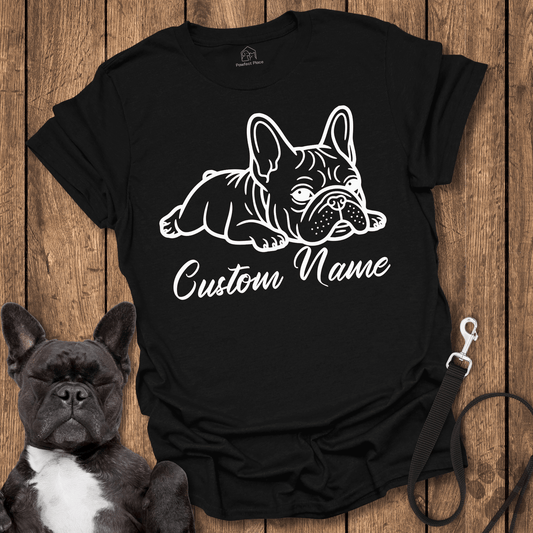 Personalize, Custom Frenchie Name - Dog Shirt - PawfectPlace