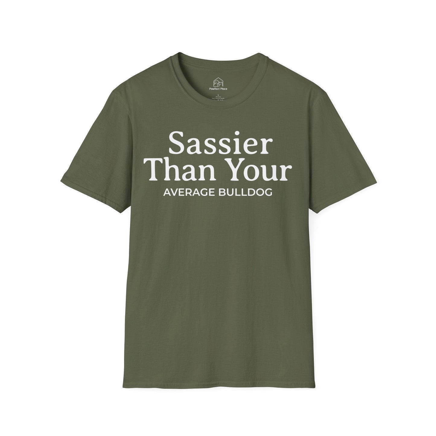 Sassier Than Your Average Bulldog - Dog Shirt - PawfectPlace
