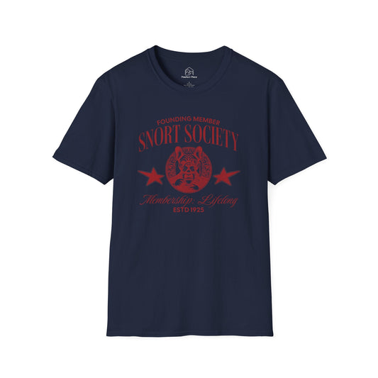 Snort Society, Lifelong Membership Club - Dog Shirt - PawfectPlace