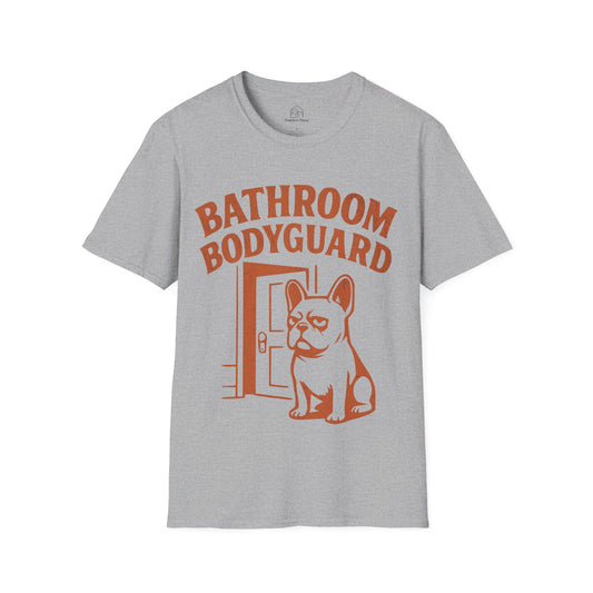 The Frenchie Bathroom Bodyguard - Dog Shirt - PawfectPlace