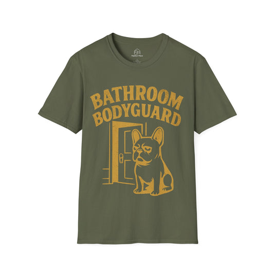 The Frenchie Bathroom Bodyguard - Dog Shirt - PawfectPlace